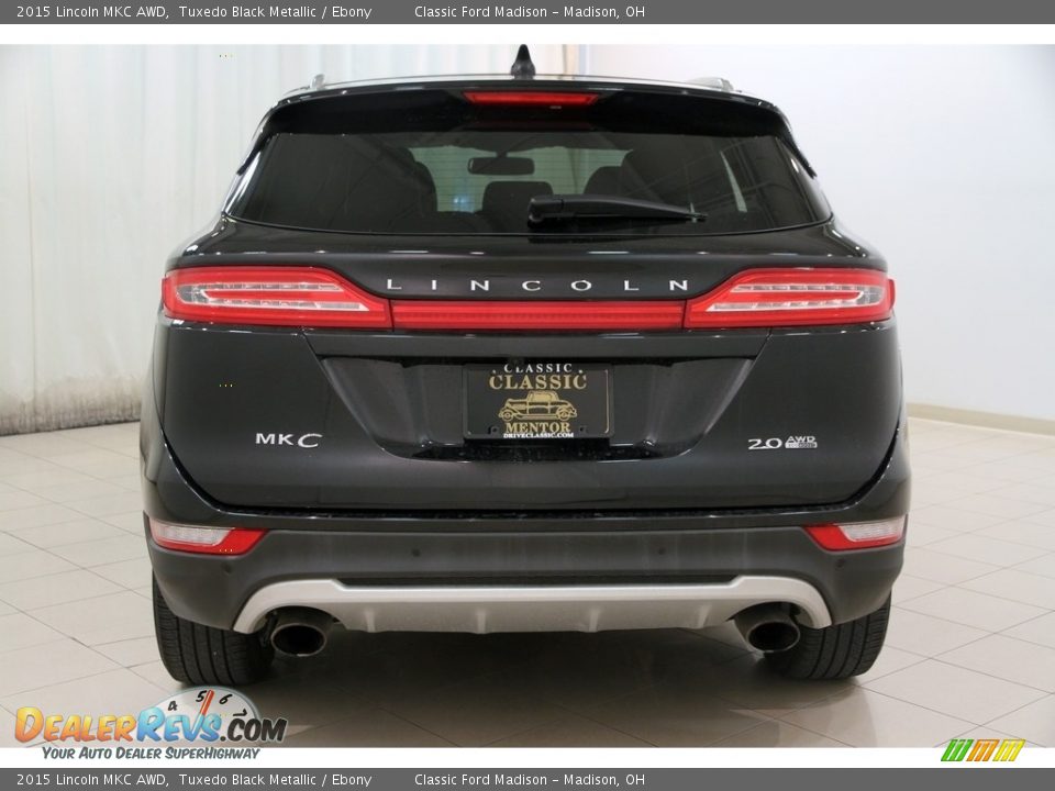2015 Lincoln MKC AWD Tuxedo Black Metallic / Ebony Photo #15