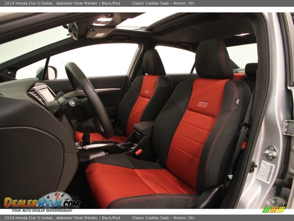 Front Seat of 2014 Honda Civic Si Sedan Photo #5