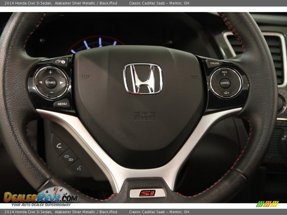 2014 Honda Civic Si Sedan Steering Wheel Photo #6