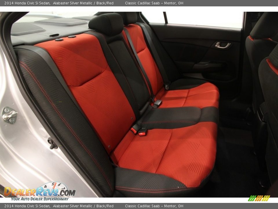 Rear Seat of 2014 Honda Civic Si Sedan Photo #14
