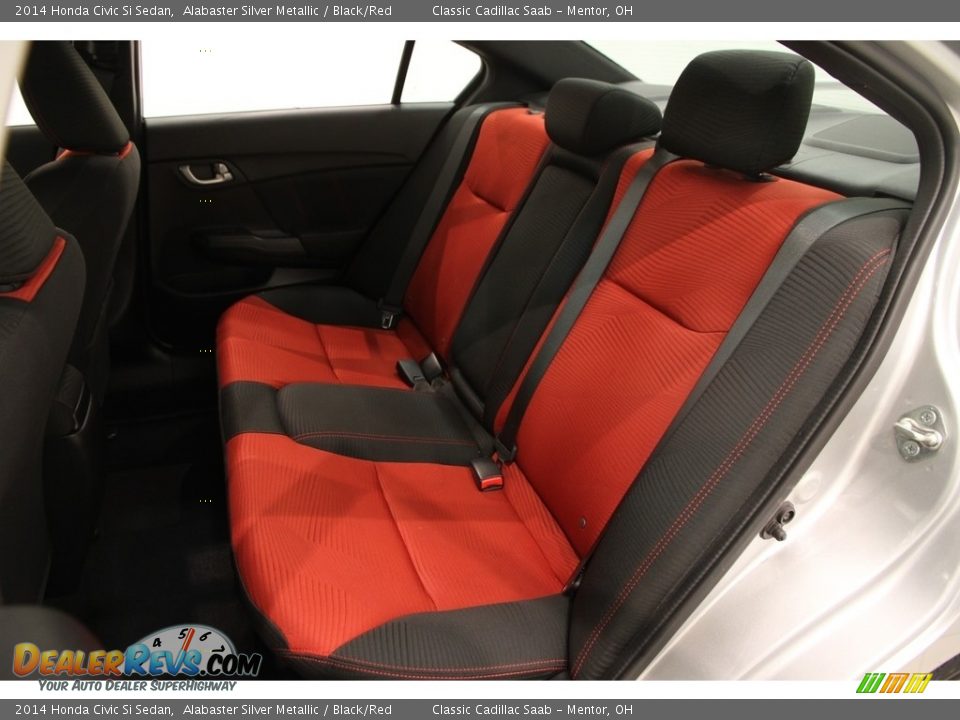 Rear Seat of 2014 Honda Civic Si Sedan Photo #15