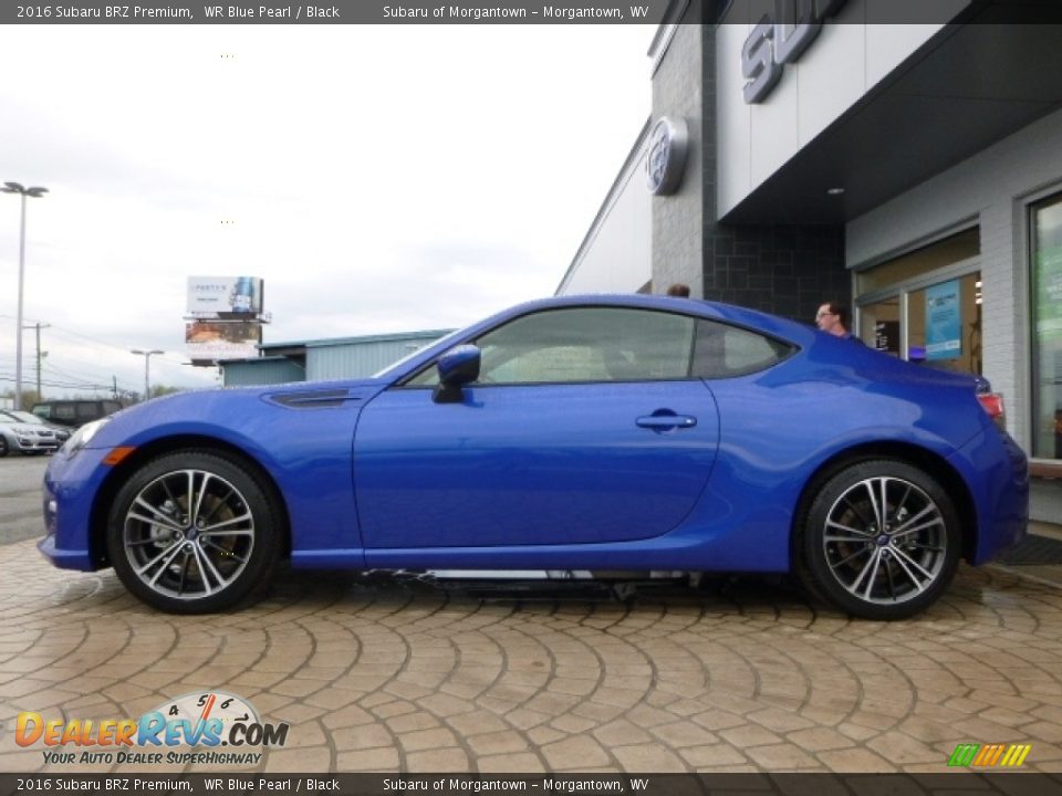 2016 Subaru BRZ Premium WR Blue Pearl / Black Photo #9