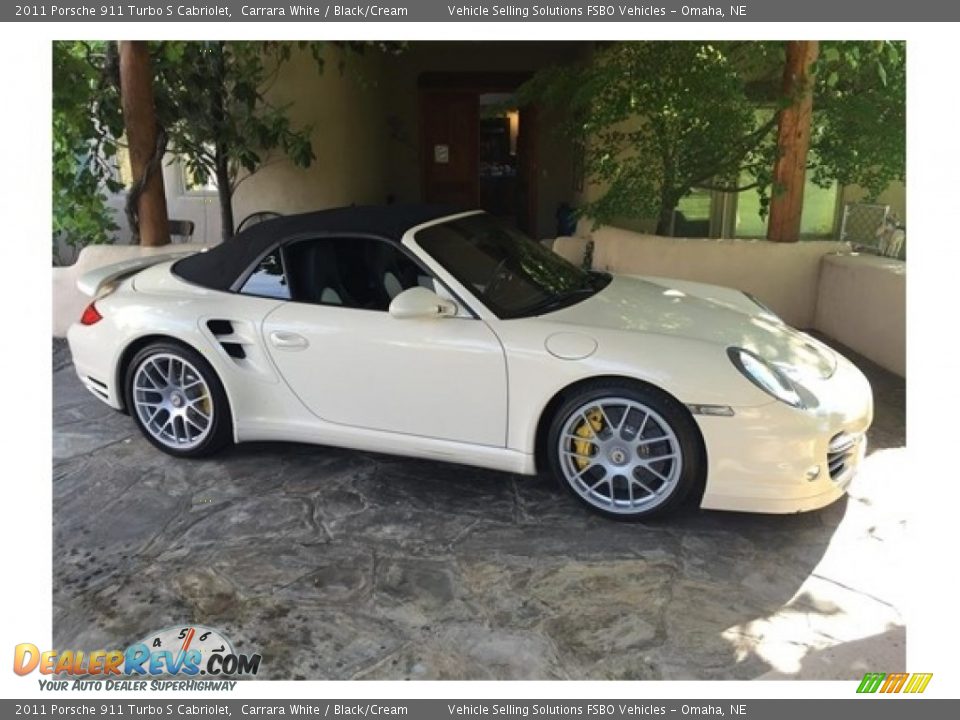 Carrara White 2011 Porsche 911 Turbo S Cabriolet Photo #5