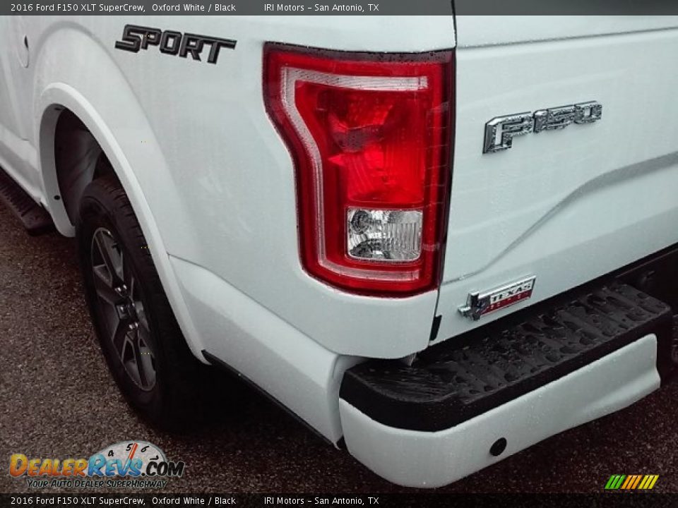 2016 Ford F150 XLT SuperCrew Oxford White / Black Photo #3