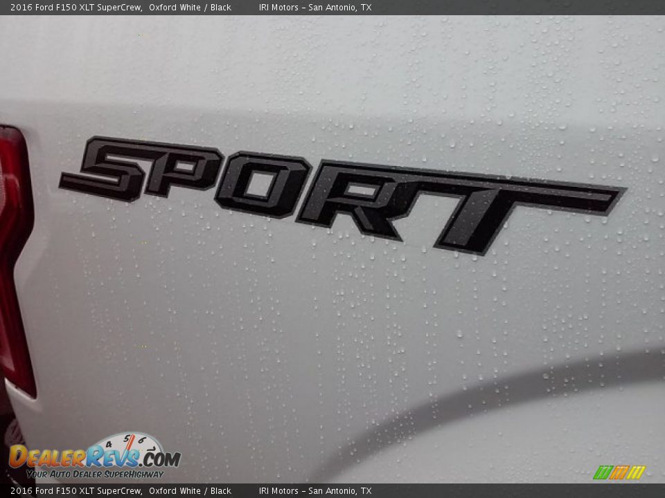 2016 Ford F150 XLT SuperCrew Oxford White / Black Photo #7