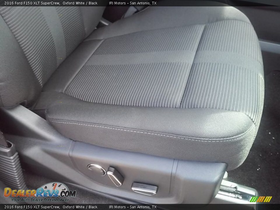 2016 Ford F150 XLT SuperCrew Oxford White / Black Photo #14