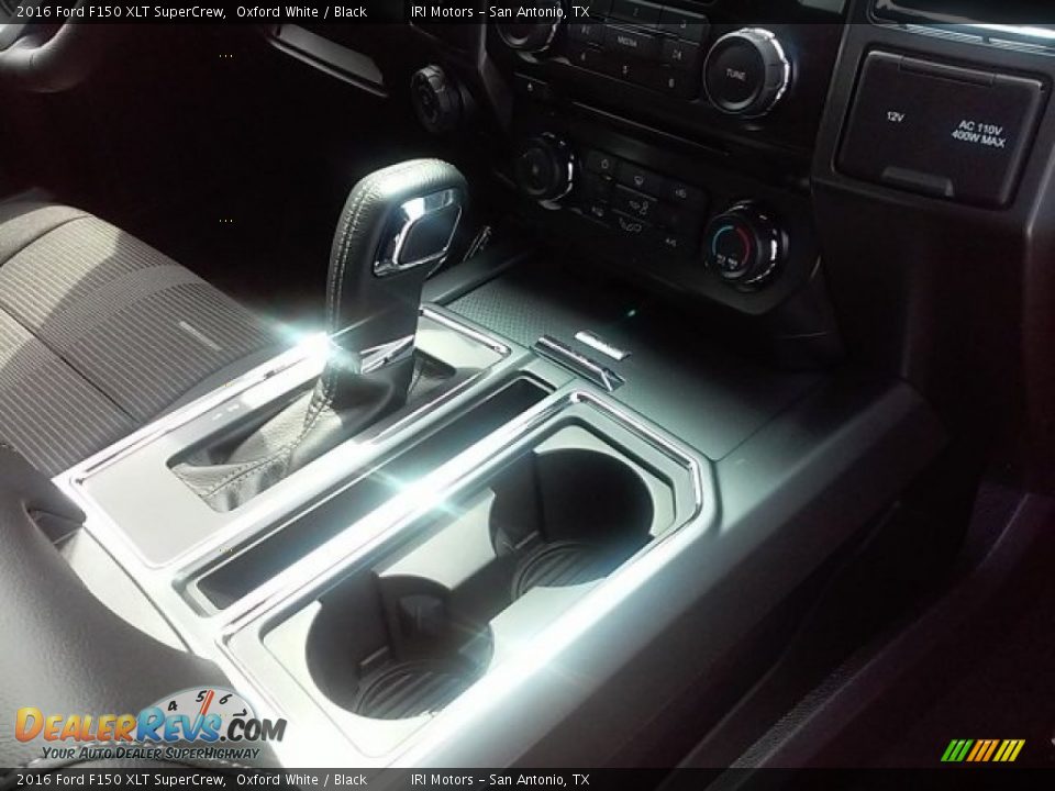 2016 Ford F150 XLT SuperCrew Oxford White / Black Photo #16