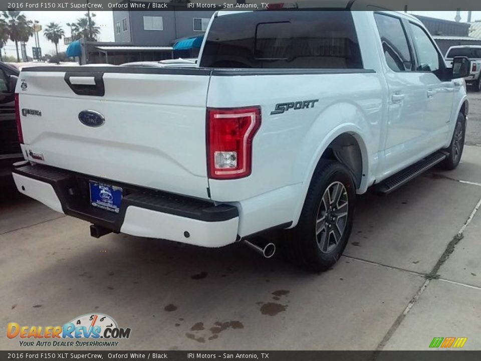 2016 Ford F150 XLT SuperCrew Oxford White / Black Photo #28