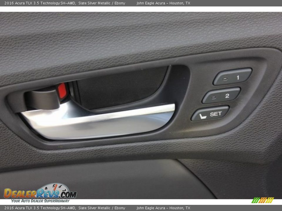 2016 Acura TLX 3.5 Technology SH-AWD Slate Silver Metallic / Ebony Photo #27