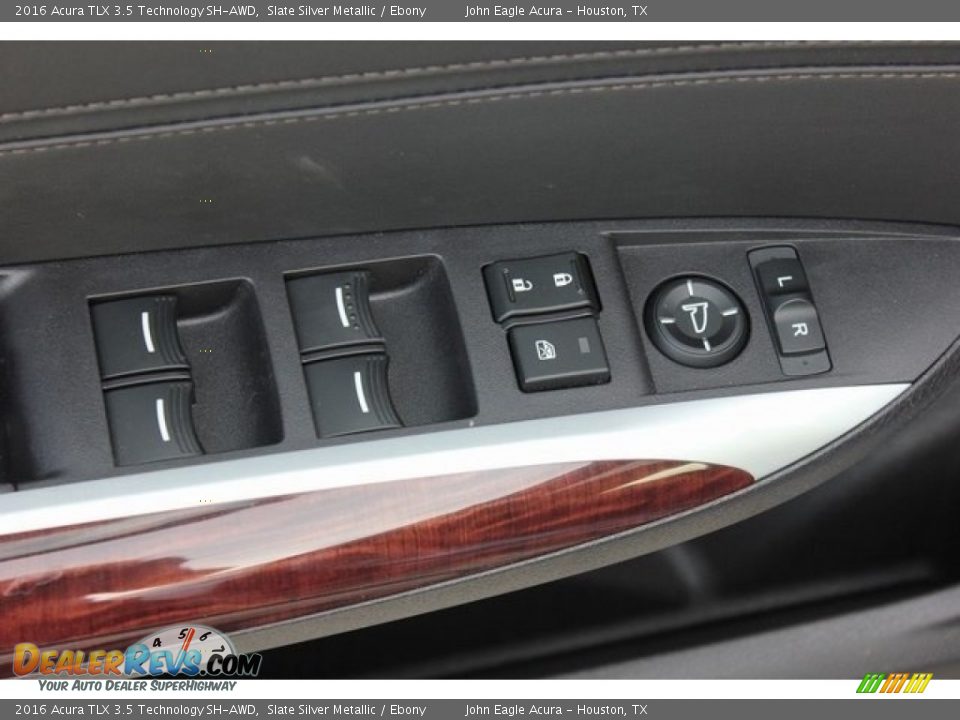 2016 Acura TLX 3.5 Technology SH-AWD Slate Silver Metallic / Ebony Photo #28