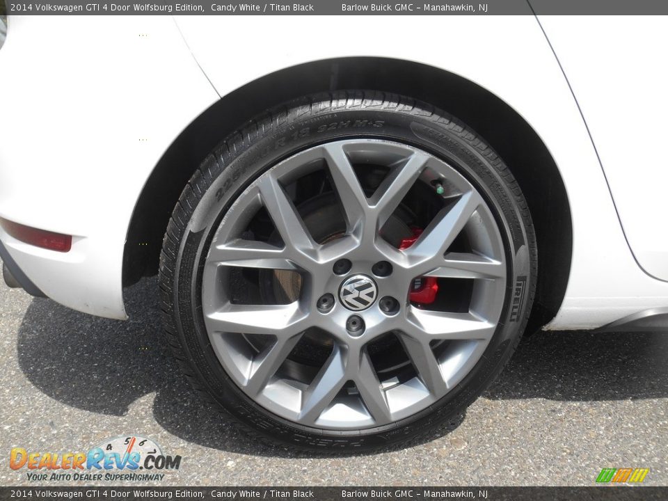 2014 Volkswagen GTI 4 Door Wolfsburg Edition Candy White / Titan Black Photo #8