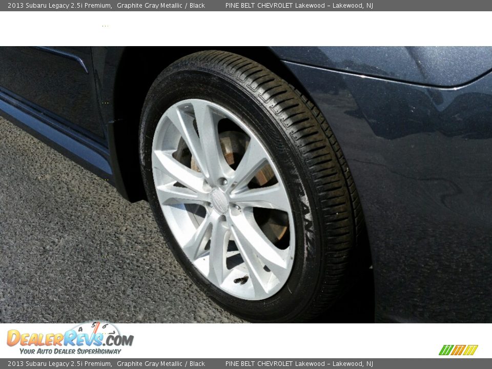 2013 Subaru Legacy 2.5i Premium Graphite Gray Metallic / Black Photo #4