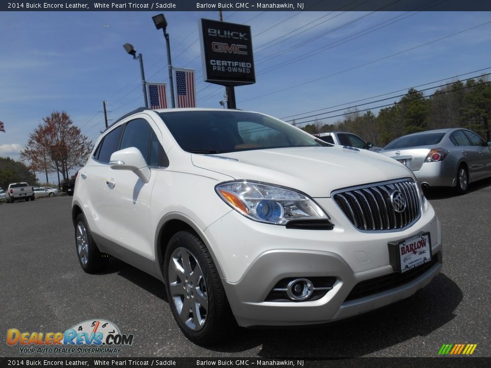 2014 Buick Encore Leather White Pearl Tricoat / Saddle Photo #1