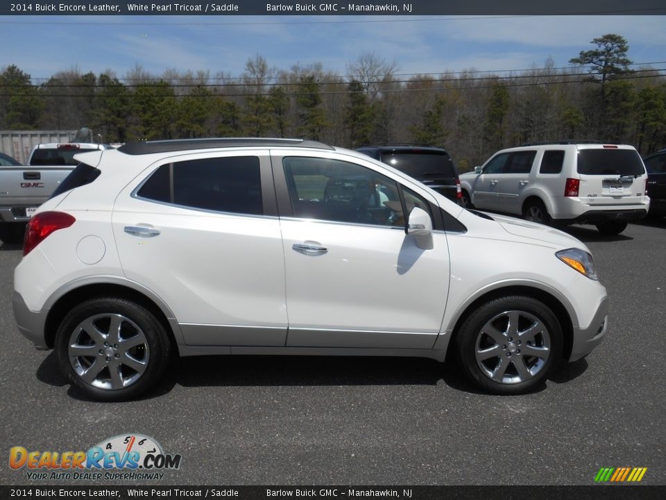 2014 Buick Encore Leather White Pearl Tricoat / Saddle Photo #2