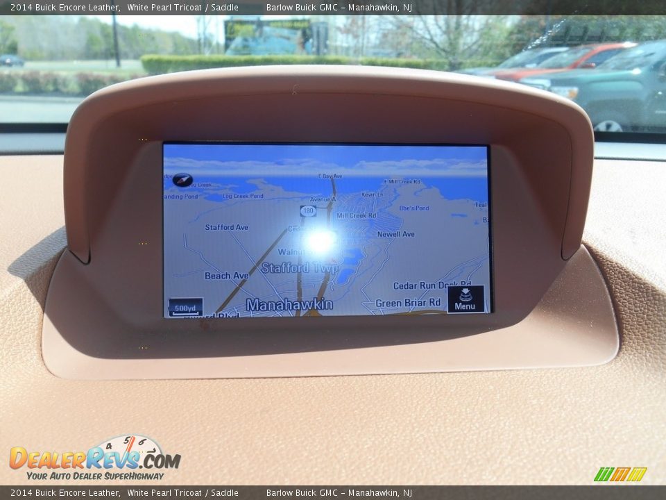 2014 Buick Encore Leather White Pearl Tricoat / Saddle Photo #7