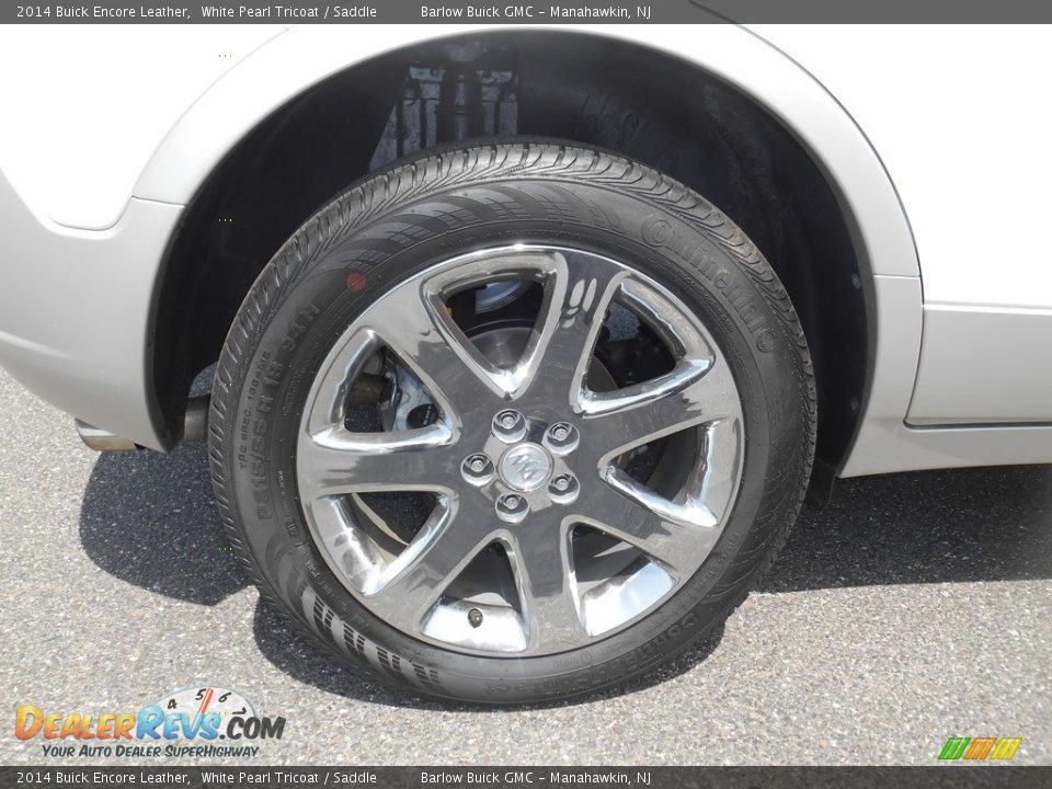 2014 Buick Encore Leather White Pearl Tricoat / Saddle Photo #9