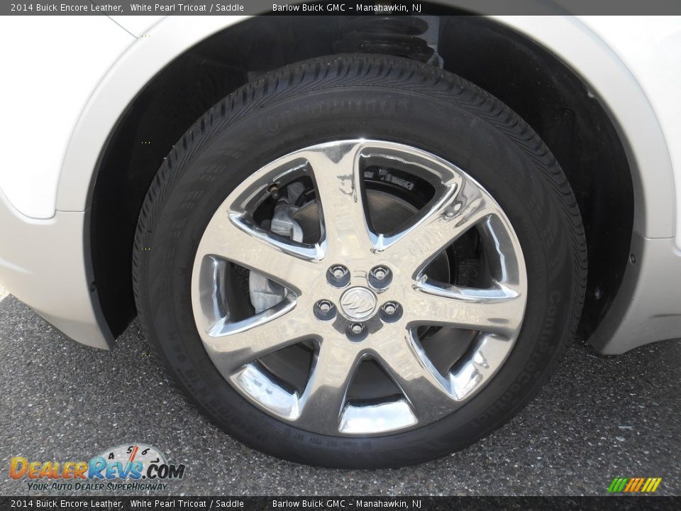 2014 Buick Encore Leather White Pearl Tricoat / Saddle Photo #11
