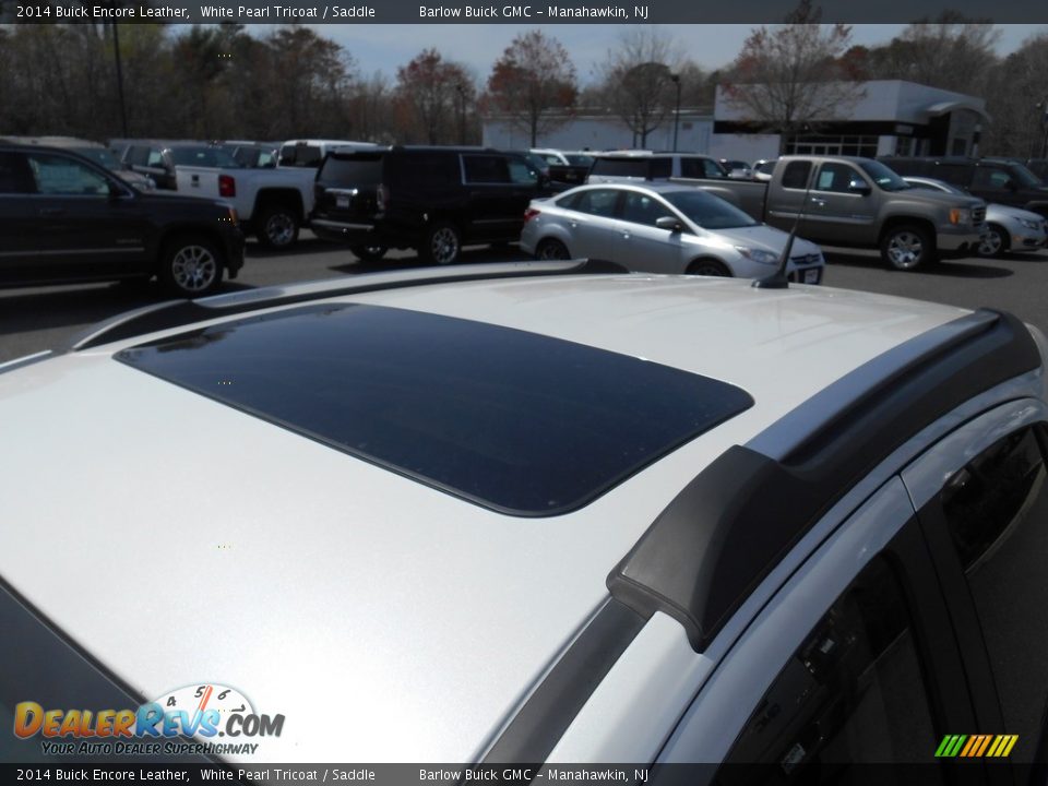 2014 Buick Encore Leather White Pearl Tricoat / Saddle Photo #12