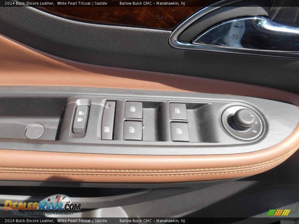 2014 Buick Encore Leather White Pearl Tricoat / Saddle Photo #13