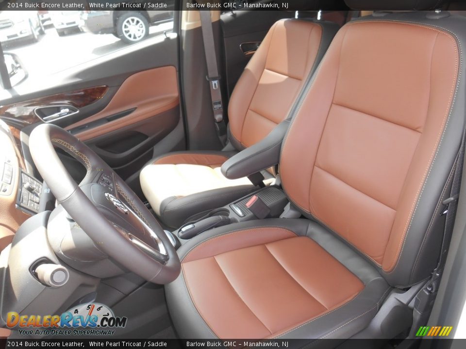 2014 Buick Encore Leather White Pearl Tricoat / Saddle Photo #16