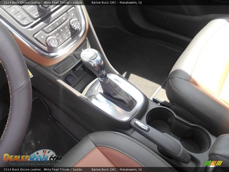 2014 Buick Encore Leather White Pearl Tricoat / Saddle Photo #18