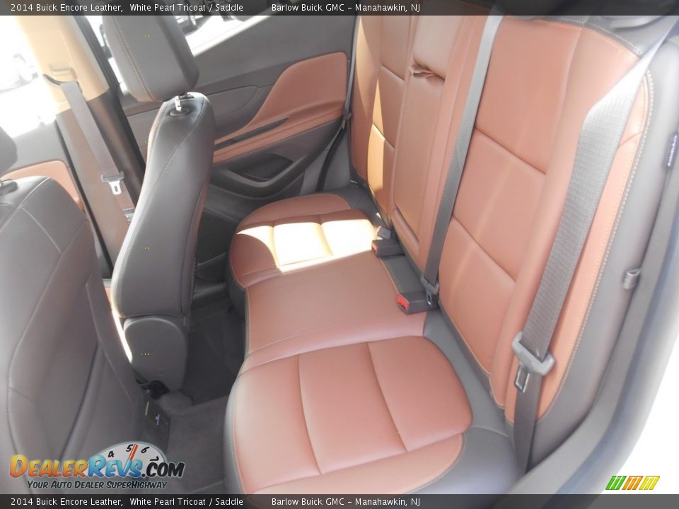 2014 Buick Encore Leather White Pearl Tricoat / Saddle Photo #19