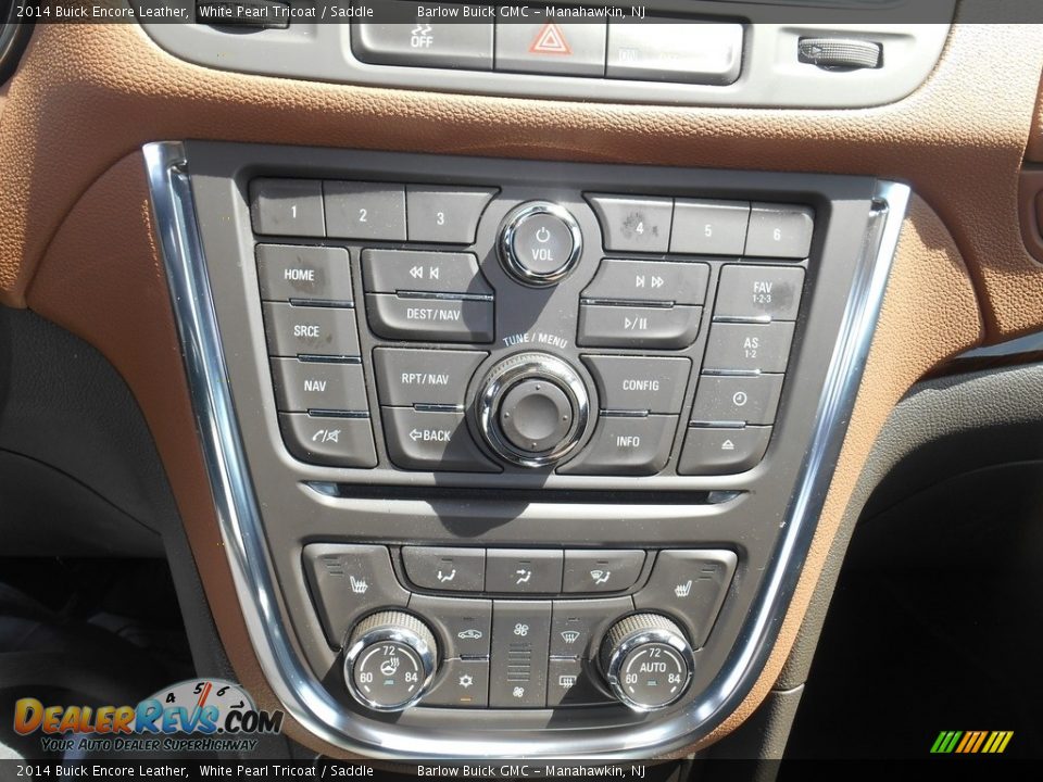 2014 Buick Encore Leather White Pearl Tricoat / Saddle Photo #21