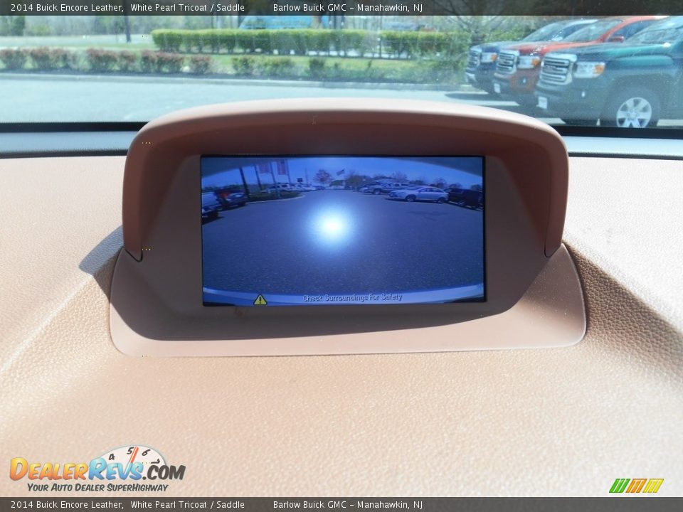 2014 Buick Encore Leather White Pearl Tricoat / Saddle Photo #22