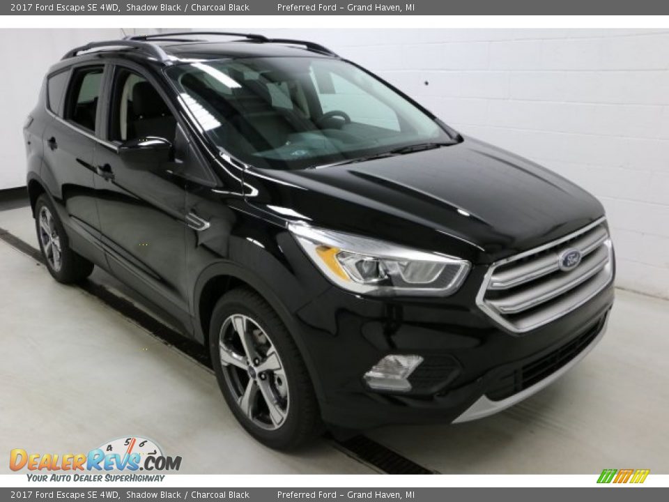 Front 3/4 View of 2017 Ford Escape SE 4WD Photo #3