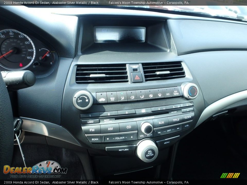 2009 Honda Accord EX Sedan Alabaster Silver Metallic / Black Photo #23