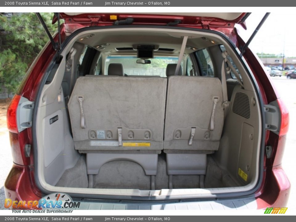 2008 Toyota Sienna XLE Salsa Red Pearl / Fawn Photo #5