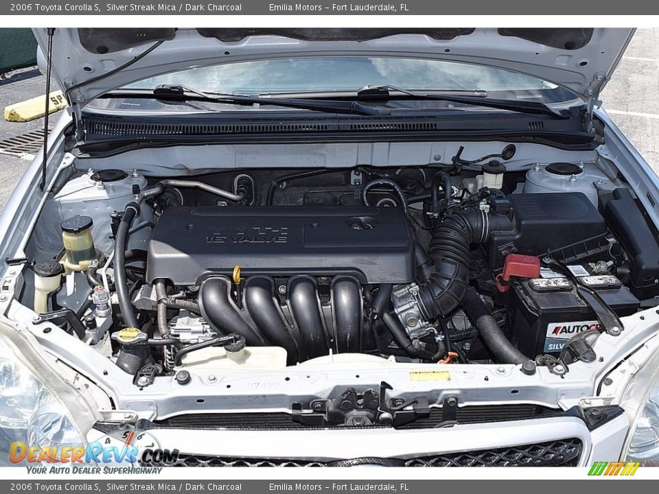 2006 Toyota Corolla S Silver Streak Mica / Dark Charcoal Photo #30