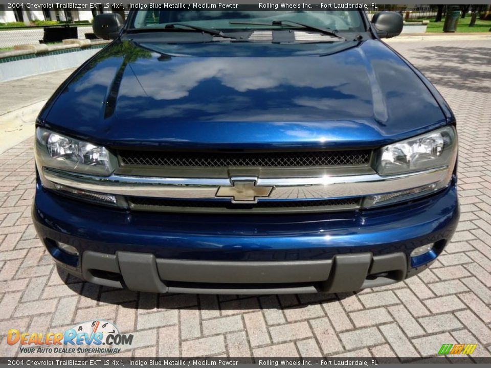 2004 Chevrolet TrailBlazer EXT LS 4x4 Indigo Blue Metallic / Medium Pewter Photo #17