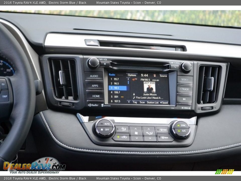 2016 Toyota RAV4 XLE AWD Electric Storm Blue / Black Photo #6