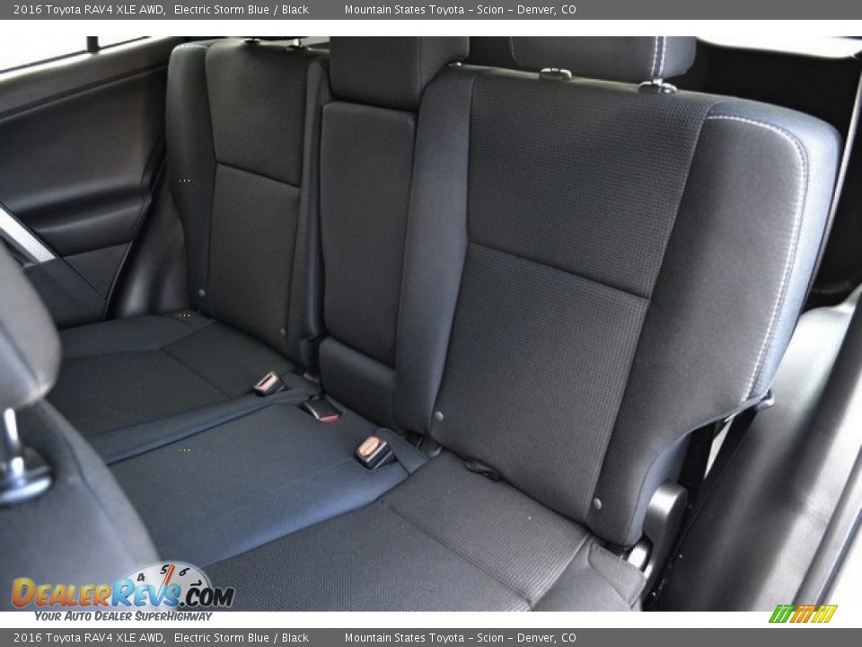 2016 Toyota RAV4 XLE AWD Electric Storm Blue / Black Photo #7
