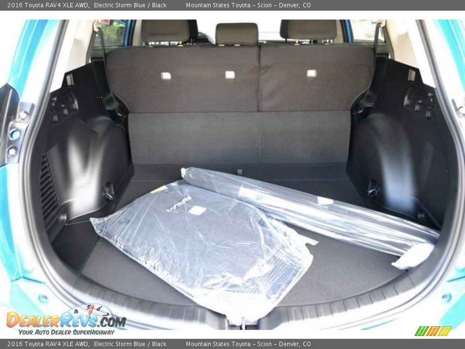 2016 Toyota RAV4 XLE AWD Electric Storm Blue / Black Photo #8