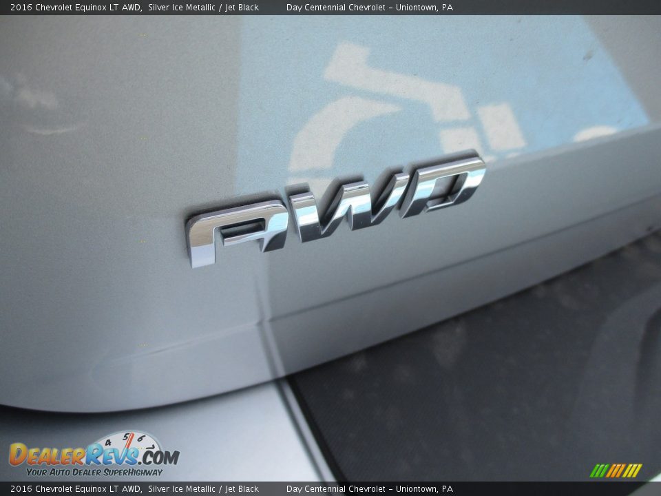 2016 Chevrolet Equinox LT AWD Silver Ice Metallic / Jet Black Photo #5