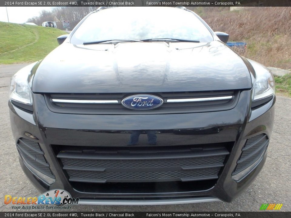 2014 Ford Escape SE 2.0L EcoBoost 4WD Tuxedo Black / Charcoal Black Photo #8
