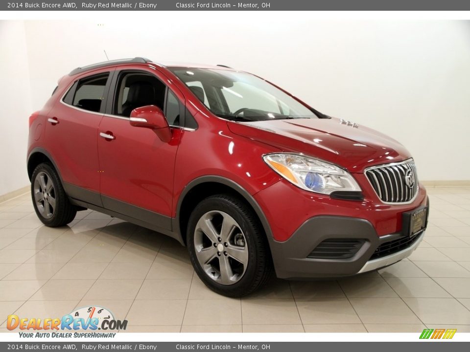 2014 Buick Encore AWD Ruby Red Metallic / Ebony Photo #1