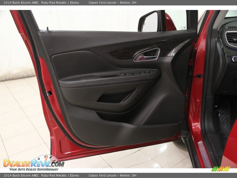 2014 Buick Encore AWD Ruby Red Metallic / Ebony Photo #4