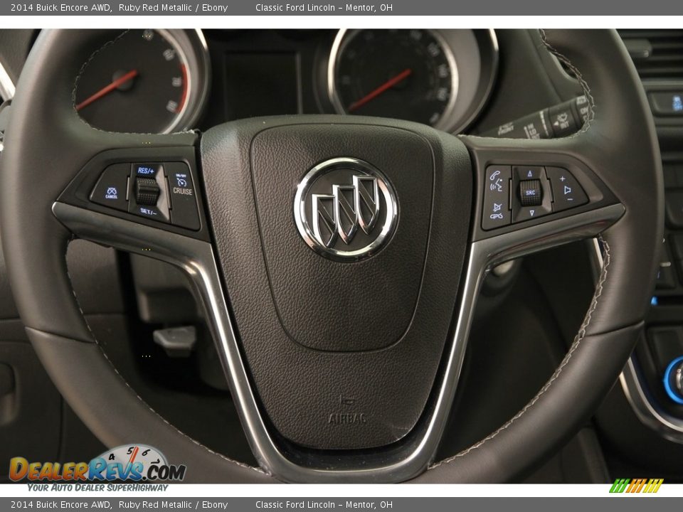2014 Buick Encore AWD Ruby Red Metallic / Ebony Photo #6