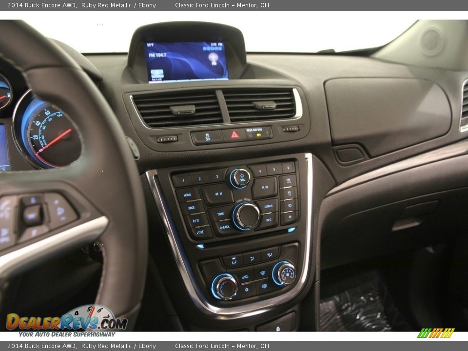 2014 Buick Encore AWD Ruby Red Metallic / Ebony Photo #8