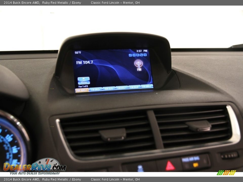 2014 Buick Encore AWD Ruby Red Metallic / Ebony Photo #9