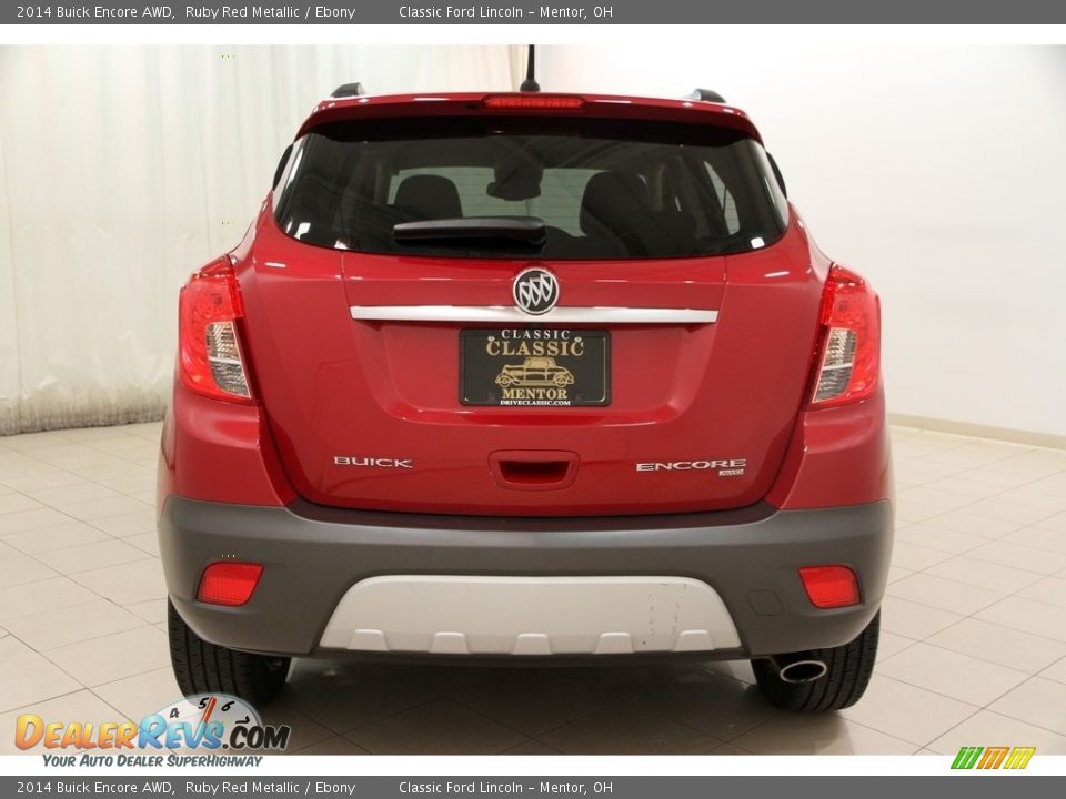 2014 Buick Encore AWD Ruby Red Metallic / Ebony Photo #15
