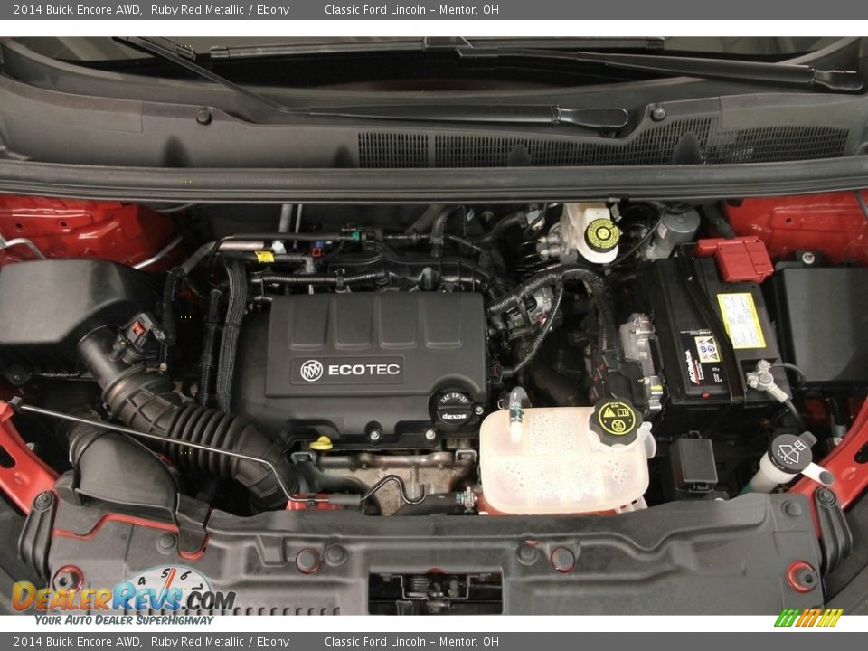 2014 Buick Encore AWD Ruby Red Metallic / Ebony Photo #16