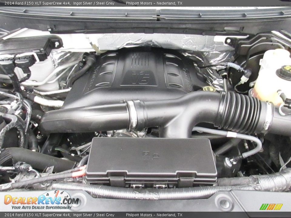 2014 Ford F150 XLT SuperCrew 4x4 Ingot Silver / Steel Grey Photo #21