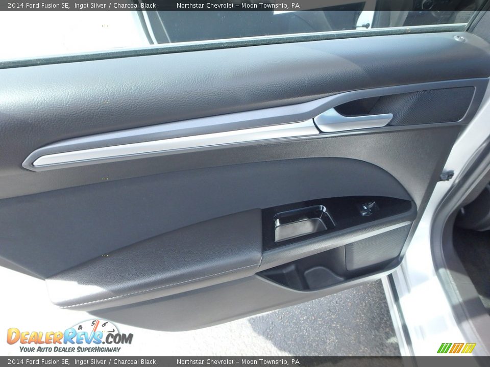 2014 Ford Fusion SE Ingot Silver / Charcoal Black Photo #22