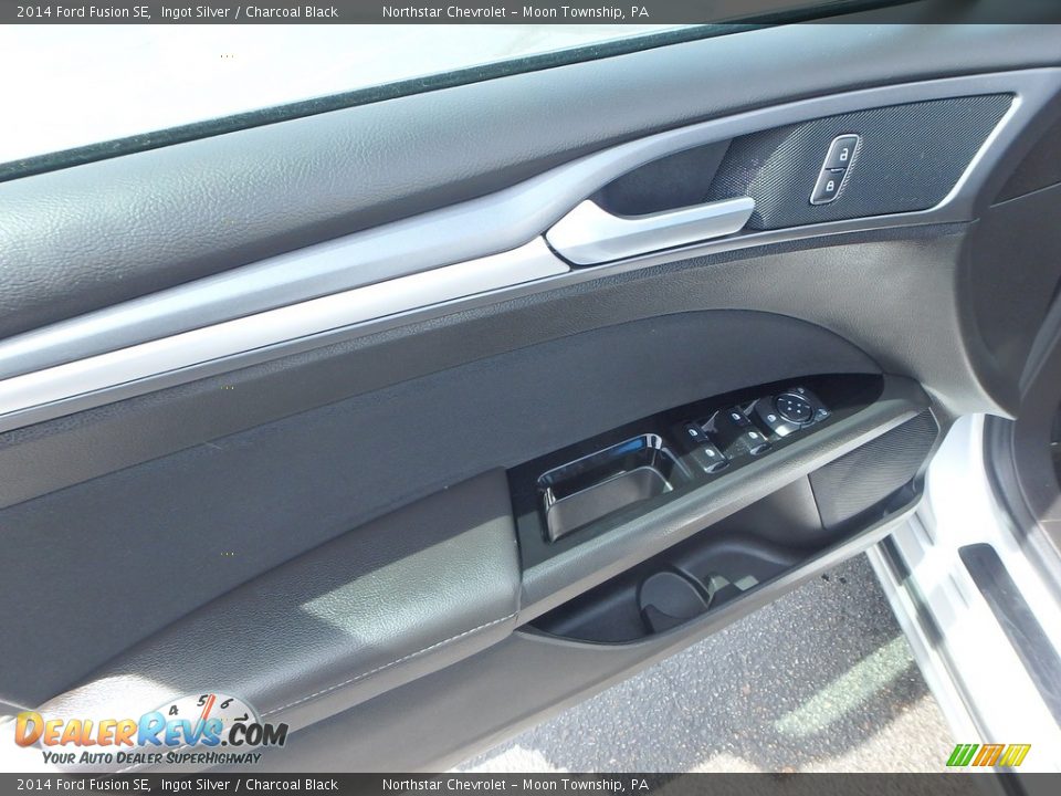 2014 Ford Fusion SE Ingot Silver / Charcoal Black Photo #23