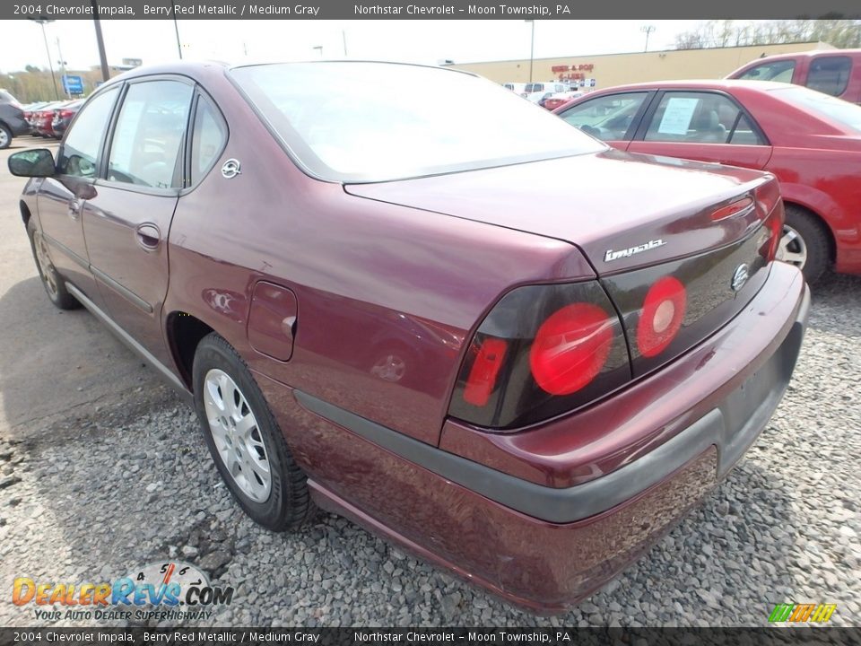 2004 Chevrolet Impala Berry Red Metallic / Medium Gray Photo #2
