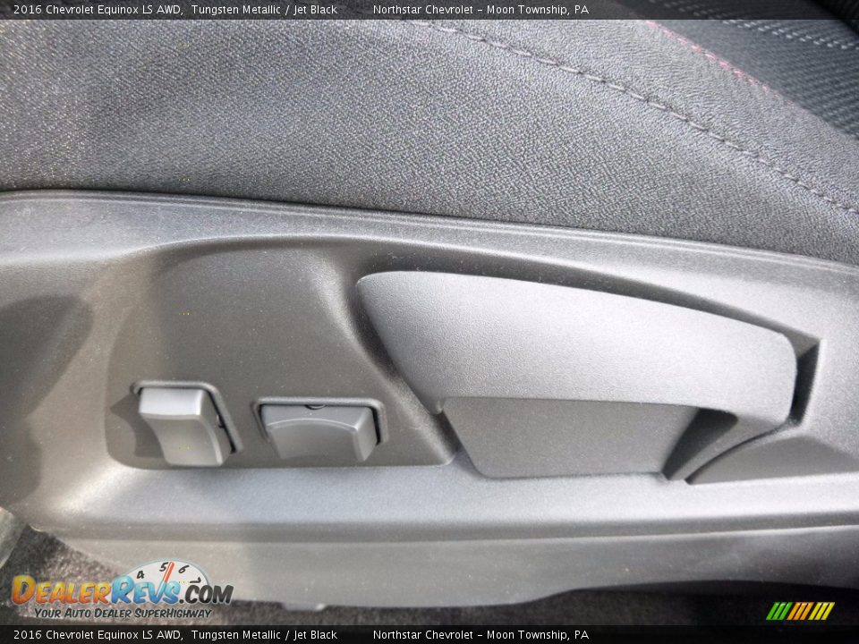 2016 Chevrolet Equinox LS AWD Tungsten Metallic / Jet Black Photo #17